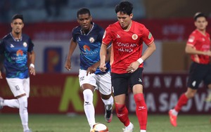 Tân binh rực sáng, Công An Hà Nội chia điểm với Quy Nhơn Bình Định tại Hàng Đẫy