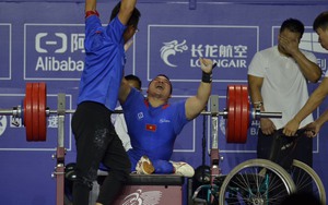 Phá kỷ lục nhưng lực sỹ Việt Nam không bảo vệ được HCV ASIAN Para Games