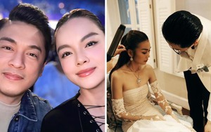 Lam Trường hội ngộ Phạm Quỳnh Anh, Thanh Hằng được chồng chăm sóc sau đám cưới