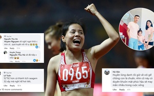 Nữ hoàng điền kinh Nguyễn Thị Huyền muốn giải nghệ, fan đồng loạt cảm ơn nhưng vẫn thấy tiếc nuối