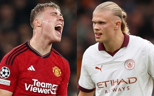 MU vs Man City: Hojlund sẽ học Haaland, để thắng Haaland