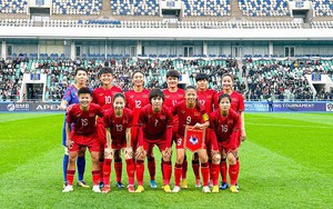  ĐT nữ Uzbekistan 1-0 ĐT nữ Việt Nam: Nỗ lực bất thành của Huỳnh Như, Thanh Nhã