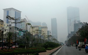 Chất lượng không khí không tốt tại nhiều tỉnh miền Bắc