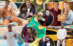 Ronaldo xếp số 1 trên bảng xếp hạng tài sản ròng của các Quả Bóng Vàng