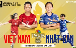 Nhận định bóng đá nữ Việt Nam vs Nhật Bản (17h00 hôm nay), vòng loại Olympic 2024  