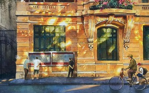 Triển lãm tranh 'Chút tình gửi phố' về Hà Nội xưa của họa sĩ trẻ Hoàng Phong