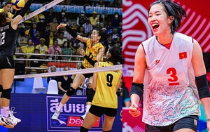 Thanh Thúy 'ghi điểm như máy', ĐT bóng chuyền nữ Việt Nam khiến Thái Lan choáng váng dù đã bỏ xa 5 điểm
