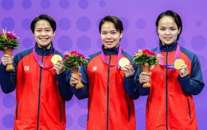 VĐV Việt Nam thể hiện trình 'bắn tiếng Anh' như gió sau khi giành HCV ASIAD, CĐV ngưỡng mộ, khen hết lời