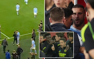 Man City thua trận, Haaland và Walker có hành động xấu xí với ban huấn luyện Arsenal, suýt ẩu đả to