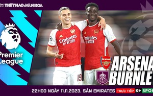 Nhận định Arsenal vs Burnley, Ngoại hạng Anh Vòng 12 (22h00 hôm nay)