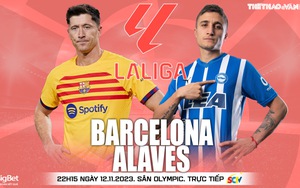 Nhận định Barcelona vs Alaves, vòng 13 La Liga (22h15 hôm nay)