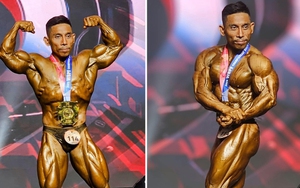 Lực sĩ Phạm Văn Mách lần thứ 6 vô địch thể hình thế giới