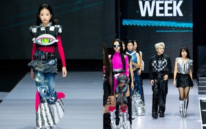 Bùi Hoàng Hạ An gây ấn tượng trong trang phục của NTK Phạm Trần Thu Hằng tại VIFW 2023