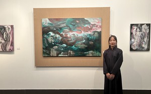 Triển lãm của họa sĩ Nguyễn Trần Thảo Nguyên: Nguyên đã định vị được căn nguyên