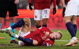 Haaland chấn thương, Man City lo 'sốt vó' trước thêm trận chiến với Liverpool