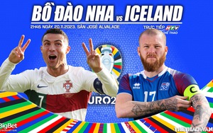Nhận định bóng đá Bồ Đào Nha vs Iceland (02h45 hôm nay 20/11), vòng loại EURO 2024