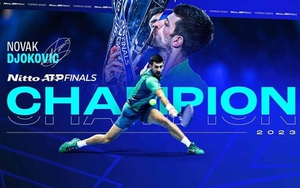 Thắng dễ niềm hy vọng chủ nhà, Djokovic lập kỷ lục 7 lần vô địch ATP Finals