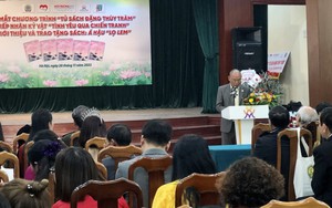 Trao tặng 'Tủ sách Đặng Thùy Trâm' cho trường học, bệnh viện trên toàn quốc