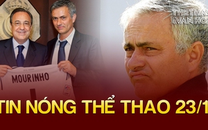 Tin nóng thể thao sáng 23/11: Mục tiêu của MU được rao bán, HLV Mourinho không muốn quay lại Madrid
