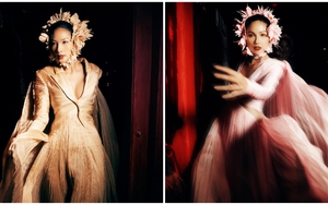 Hậu trường của 67 'chân dài' trong show thời trang Công Trí