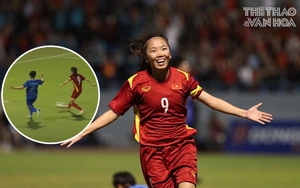 Huỳnh Như đi bóng như 'cơn lốc', loại bỏ cả hàng thủ Thái Lan, ĐT Việt Nam ghi danh lịch sử tại 'chảo lửa' Cẩm Phả