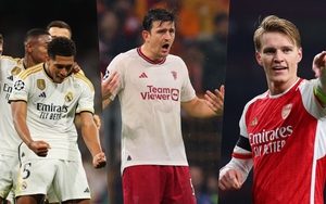 Kết quả Cúp C1 đêm qua: MU tự làm hẹp cửa đi tiếp, Real và Arsenal cùng thắng đậm