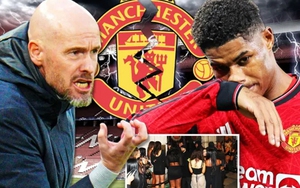 Ten Hag tung 'nắm đấm thép' với Rashford sau vụ tiệc tùng hậu derby Manchester