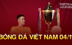 Tin nóng bóng đá Việt tối 4/11: CLB CAHN nói về tiền thưởng vô địch V-League, CLB Hải Phòng bị AFC phạt