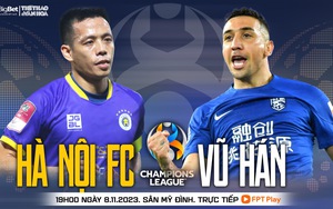 Nhận định Hà Nội vs Vũ Hán (19h00 hôm nay), vòng bảng Cúp C1 châu Á 