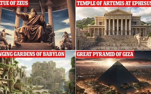 AI tái hiện lại 7 kỳ quan thế giới cổ xưa 