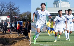 Xót xa cựu đội trưởng U19 SLNA sang Nhật Bản thi đấu bị đột quỵ giữa trận