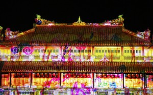 Ngọ Môn Huế thêm lung linh từ hiệu ứng ánh sáng 3D chương trình 'Huế by light - The live show'