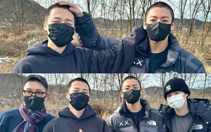 Fan chia sẻ ảnh nhập ngũ của Jimin và Jungkook BTS