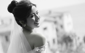 Dân mạng tràn vào chúc phúc khi cô út của 'Thương ngày nắng về' khoe ảnh váy cưới