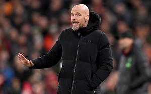 HLV Ten Hag khẳng định 'tự hào' với MU sau khi Liverpool sút 34 lần nhưng không ghi được bàn thắng