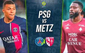 Nhận định bóng đá PSG vs Metz, vòng 17 Ligue 1 (03h00 hôm nay 21/12)