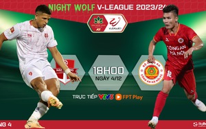 Nhận định bóng đá Hải Phòng vs CAHN (18h00, 4/12), V-League vòng 4 