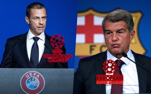 Barcelona sắp bị loại khỏi Champions League khi vừa nhen nhóm ý định đưa Super League trở lại