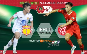 Nhận định bóng đá Nam Định vs Thể công (18h00 hôm nay), V-League vòng 8 