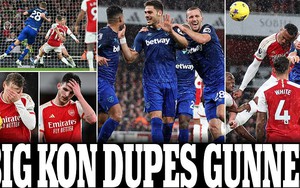 Kết quả bóng đá Ngoại hạng Anh vòng 19 hôm nay: Arsenal gục ngã