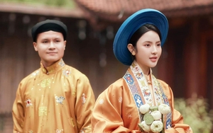 Quang Hải diện cổ phục chụp ảnh cưới, ăn hỏi vào dịp Tết Dương lịch