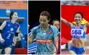 'Hot girl' cầu lông Thùy Linh dẫn đầu cuộc đua nữ VĐV xuất sắc nhất 2023, kì vọng sẽ vượt Thanh Thúy và Nguyễn Thị Oanh