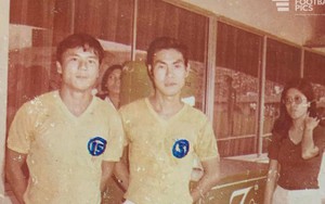 Hình ảnh 'hổ phụ sinh hổ tử' của Huỳnh Đức và Đỗ Khải gợi nhớ về sự tiếp nối thế hệ của bóng đá Việt