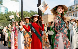 Thí sinh Miss Earth 2023 quảng bá hình ảnh du lịch TP. Hồ Chí Minh