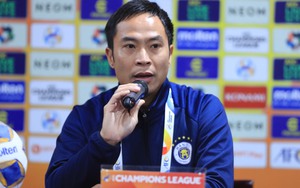 HLV Lê Đức Tuấn tiết lộ CLB Hà Nội dùng đội hình trẻ đấu nhà vô địch châu Á