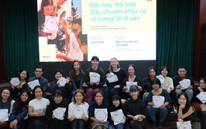 'Dệt may mã hóa: Câu chuyện khâu vá về tương lai di sản' giữa thời trí tuệ nhân tạo