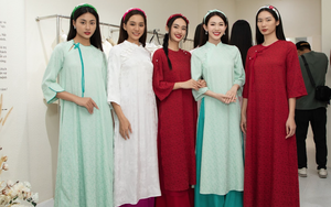 Dàn thí sinh Miss Cosmo Việt Nam 2023 khoe sắc với áo dài