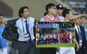 HLV Gong Oh Kyun nổi nóng đến mức cởi phăng áo, chờ thái độ phản ứng từ cầu thủ CLB Nam Định