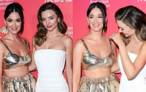 Khung hình vợ cũ - vợ mới của Orlando Bloom gây bão: Katy Perry bốc lửa vẫn bị Miranda Kerr "đè bẹp"!