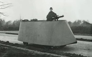 Đây là chiếc xe bọc thép đầu tiên từng được chế tạo, nhưng nó sẽ không giống như điều bạn nghĩ